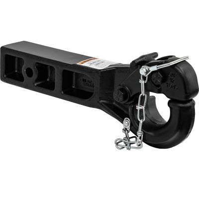 Buyers Products 12 Ton Work Truck Towing Receiver Mount Pintle Hook for 2.5 In. Hitch Receiver Tube