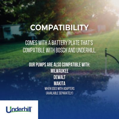 Image showing  18V Battery Pump with Bosch Adapter