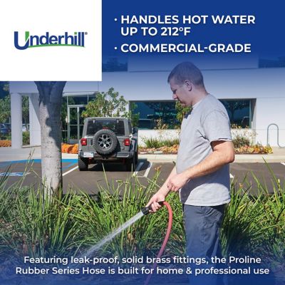 Image showing 4 th Underhill 3/4 in. x 75 ft. Rubber Hose, 150 PSI WP, 500 PSI Burst