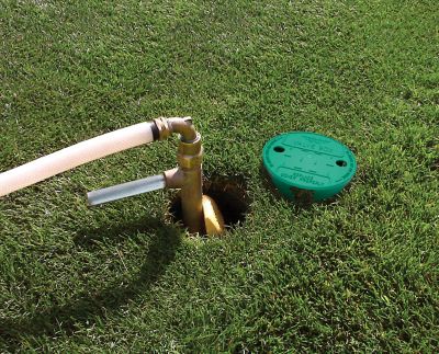 Image showing  Valve Box Lid, 10 in., Tan