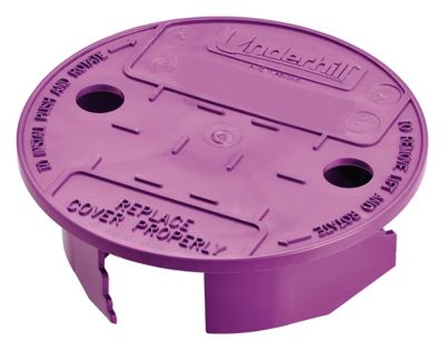 VersaLid Valve Box Lid, 6 in., Purple