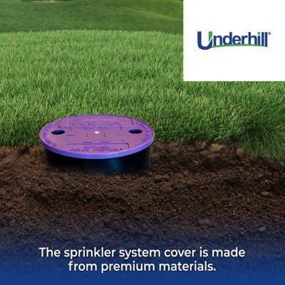 Image showing  Valve Box Lid, 6 in., Purple