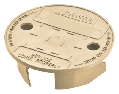 VersaLid Valve Box Lid, 6 in., Tan