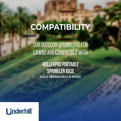 Image showing  1 in. Part Circle Impact Sprinkler, 0.25 in. & 7/32 in. Nozzles