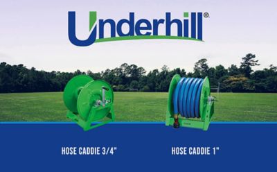Image showing  Hose Caddie Reel Model with 10 ft. Blue Leader Hose
