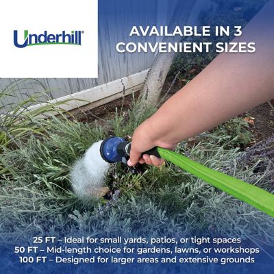 Image showing  100 ft. Flex Fabric Hose, Lightweight & Commercial Grade