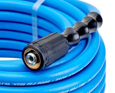 Image showing 1 th Underhill Pressure Washer Hose Kit 100 ft. Hose with Hardware