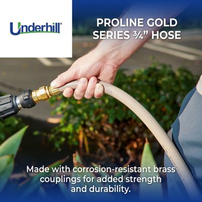 Image showing  3/4 in. x 75 ft. Gold Hose - 125 PSI WP / 500 PSI Burst