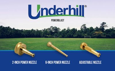 Image showing 2 th Underhill MultiMax Brass Adjustable Nozzle - G468 in. FHT Inlet