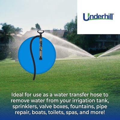 Image showing  Hand Water Pump with MudGuard and Drain Tubing, 22 in.