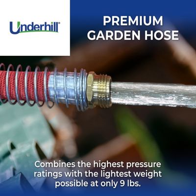 Image showing 4 th Underhill 3/4 in. x 100 ft. Featherweight Hose 200 PSI WP / 800 PSI Burst