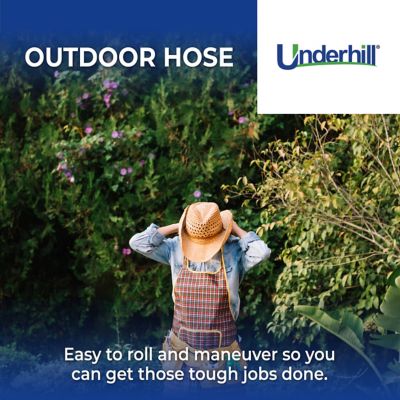 Image showing 5 th Underhill 3/4 in. x 100 ft. Featherweight Hose 200 PSI WP / 800 PSI Burst