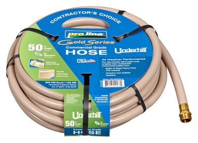 ProLine 5/8 in. Hose Gold 125 PSI WP; 500 PSI Burst Strength