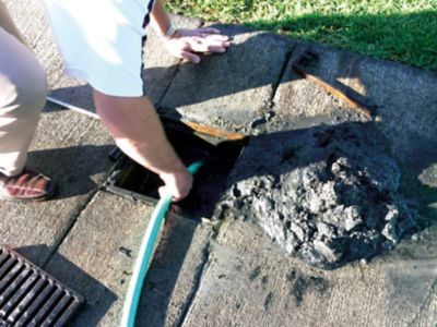 Image showing  High Pressure Drain Cleaning Nozzle, 3/4 in. GHT