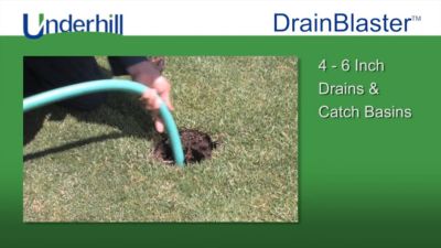 Image showing  High Pressure Drain Cleaning Nozzle, 3/4 in. GHT