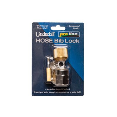 ProLine Heavy-Duty Hose Bib Lock - Secure Outdoor Water Access, Incl. Padlock