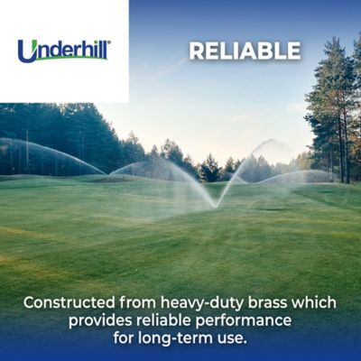 Image showing 1 th Underhill 1.25 in. Part Circle Impact Sprinkler, 1 in. & 1/8 in. Nozzles