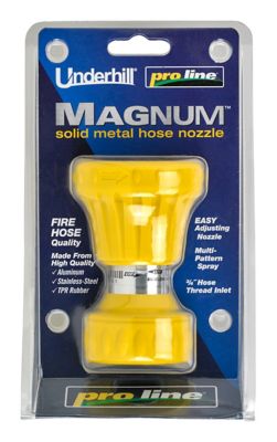 Magnum Fire Nozzle, All Pressure, High Flow - 0.75 in. FHT Inlet