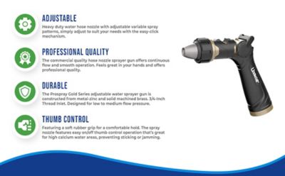 Image showing  Adjustable Pistol Nozzle, Thumb Control