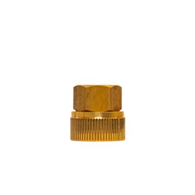 ProLine Swivel Double Female Threaded Brass Connector 3/4 in. NH (F) x 1/2 in. NPT (F)