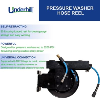 Image showing  50 ft. Pressure Washer Reel Assembly, Self-Retracting