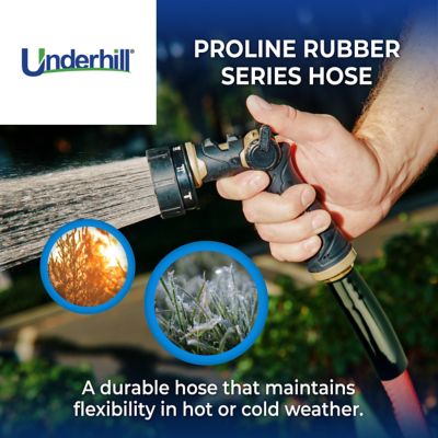 Image showing  5/8 in. x 25 ft. Hose Rubber Series 150 PSI WP; 500 PSI Burst Strength