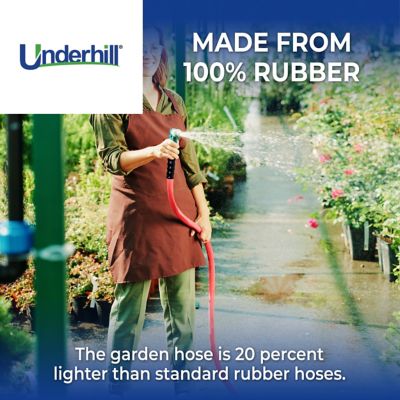 Image showing  5/8 in. x 25 ft. Hose Rubber Series 150 PSI WP; 500 PSI Burst Strength