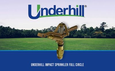 Image showing  1.25 in. Full Circle Impact Sprinkler, 1 in. & 1/8 in. Nozzles