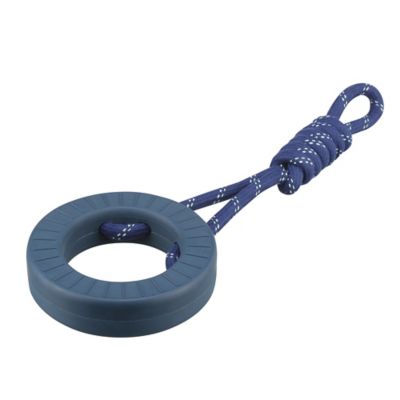 Retriever 7 in. Tuff Rubber Ring Tug Dog Toy, Assorted Styles