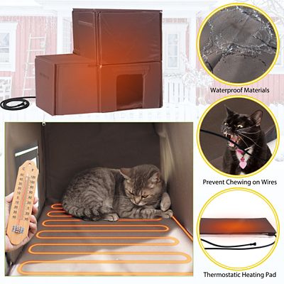 Image showing  Heated Winter-Proof Feral Cat House