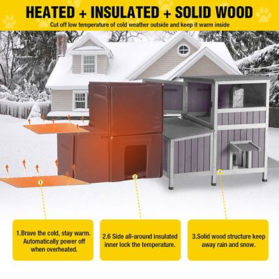 Image showing  Heated Winter-Proof Feral Cat House