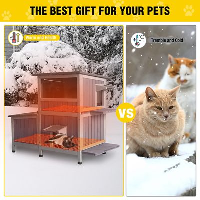 Image showing  Heated Winter-Proof Feral Cat House