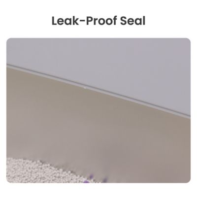 Image showing 5 th PawsPik Stainless Steel Cat Litter Box with Steps & Metal Scooper, X-Large, 2 pack