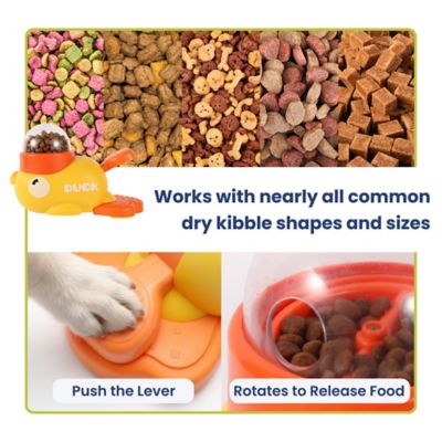 Image showing  Happy Duck Interactive Dog Treat Dispenser Toy