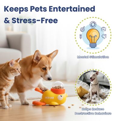 Image showing  Happy Duck Interactive Dog Treat Dispenser Toy