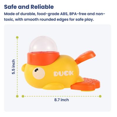 Image showing  Happy Duck Interactive Dog Treat Dispenser Toy