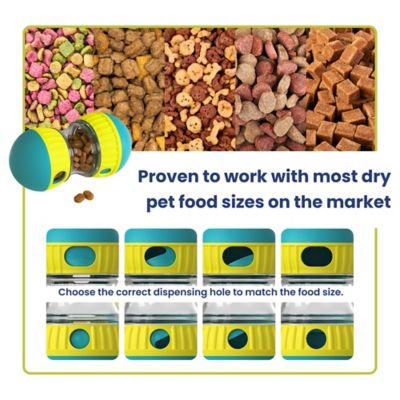 Image showing  Dual Sphere Treat-Dispensing Rolling Dog Toy