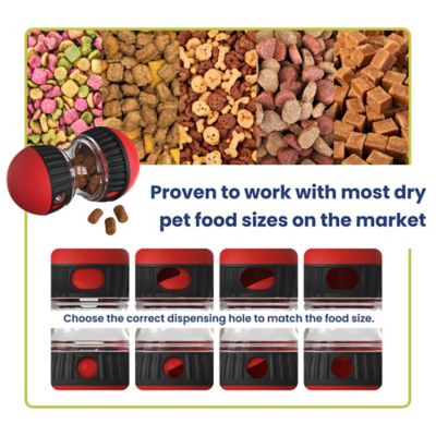 Image showing  Dual Sphere Treat-Dispensing Rolling Dog Toy