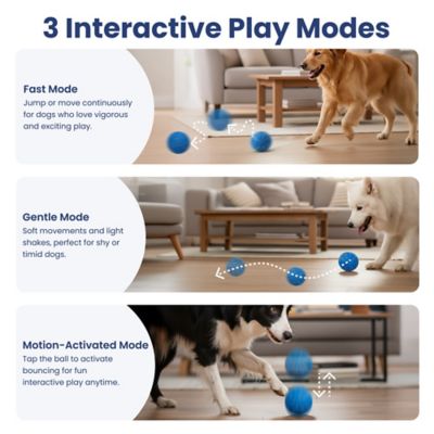 Image showing  Smart Bounce Interactive Dog Toy, Small