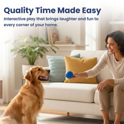 Image showing 8 th PawsPik Smart Bounce Interactive Dog Toy, Small