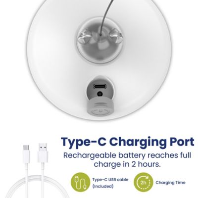 Image showing 5 th PawsPik Interactive Rechargeable Exercise Tumbler Cat Toy, White