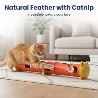 Image showing 6 th PawsPik Electric Feather Teaser-Tube Cat Toy