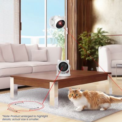 Image showing  Suction Cup Cat Laser Toy, White