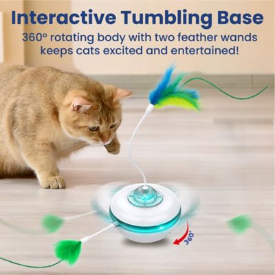 Image showing  Tumbling 3-in-1 Hide & Seek Cat Toy