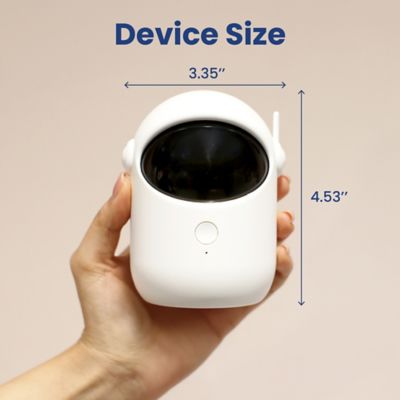 Image showing 6 th PawsPik Automatic Rechargeable Interactive Alien Laser Cat Toy, White, 1 Count