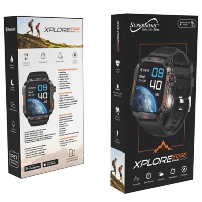 Image showing  XPLORE EDGE Bluetooth Smart Watch with Heart Rate Monitoring