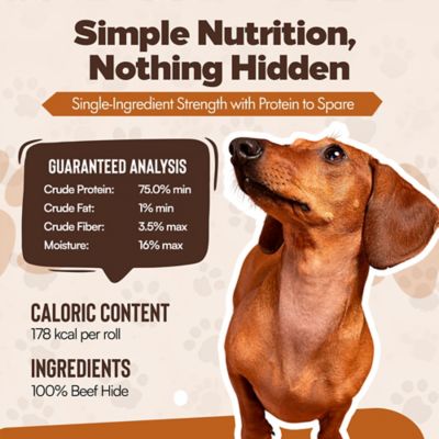 Image showing  Retriever Rolls 7 to 8-in Beef Flavor Rawhide Dog Chew Treats, 24 ct.