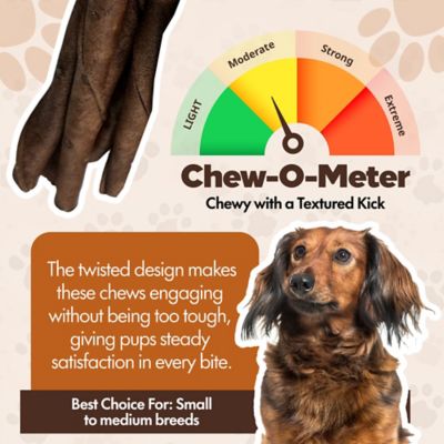 Image showing  Twists 5-in Beef Flavor Rawhide Dog Chew Treats, 12 ct.