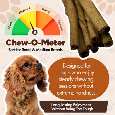 Image showing  Twists 5-in Peanut Butter Flavor Rawhide Dog Chew Treats, 12 ct.