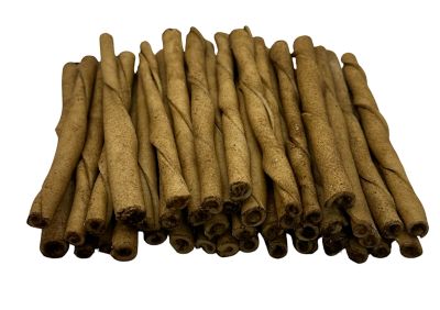 Image showing 6 th The Treat Shack Twists 5-in Peanut Butter Flavor Rawhide Dog Chew Treats, 12 ct.